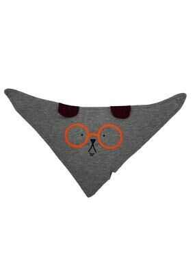 NWT Target Baby Dog Snap Button Bib Size 12 Months